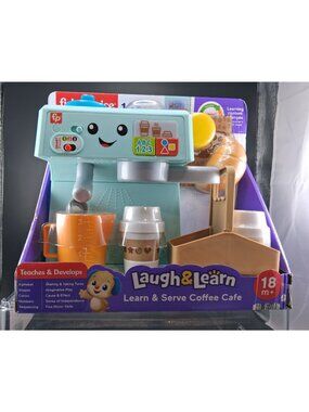 Fisher-Price Laugh & Learn Smart Stages Coffee Maker Educational Toy
